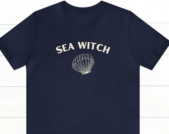 Sea Witch Graphic Tee - Unisex Jersey Short Sleeve Shirt