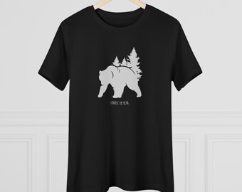 I Choose the Bear damtröja i svart, avslappnad passform