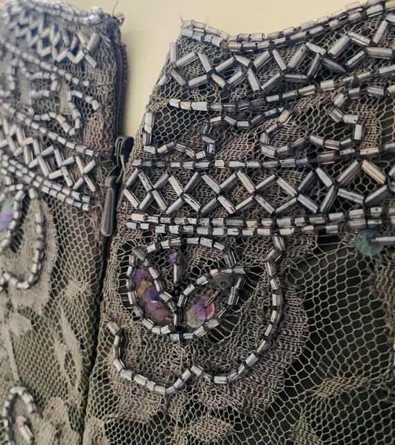 GRAY SEQUIN TOP - image 2