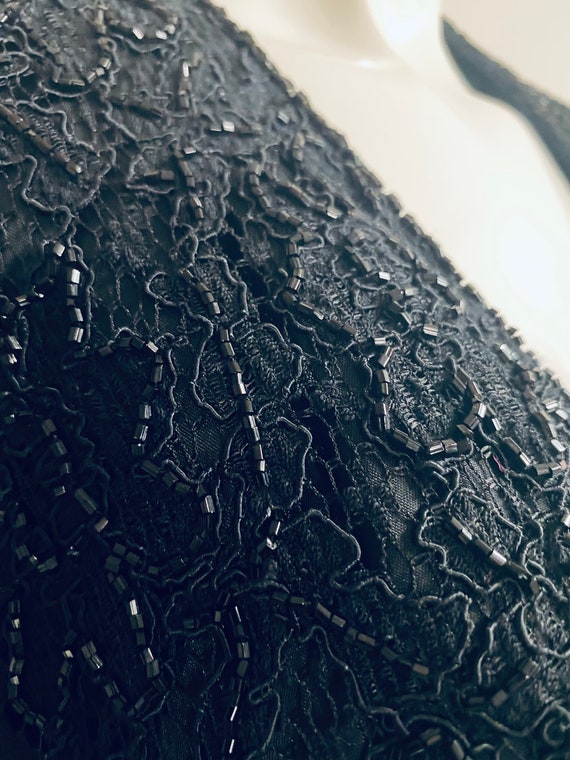 BLACK SEQUIN JACKET - image 6