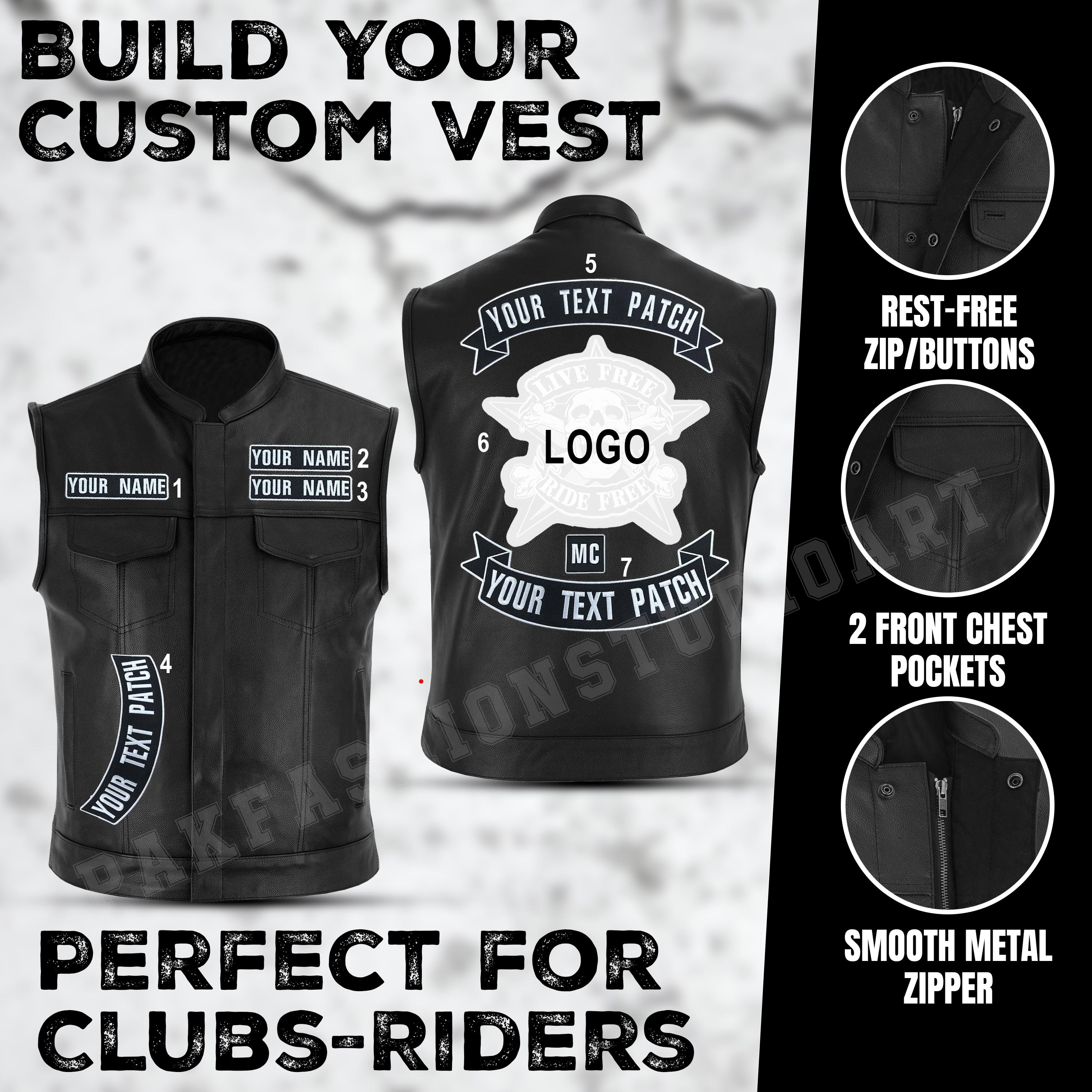 Sons of anarchy vest - Etsy 日本