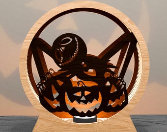 ジャック・スケリントン・ランタン：ハロウィーン・シャドーボックス