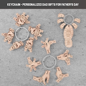 Papa porte-clés Svg, fichier Glowforge, porte-clé SVG du père, fichier papa Glowforge, porte-clé laser SVG, fichier laser pour la fête des pères, cadeau pour papa