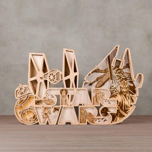 Bundle Laser cut fles - Layer Art Piece for Glowforge - SVG - PDF, Multi-layer