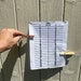 Printable Cornhole Score Card Digital Product - Etsy