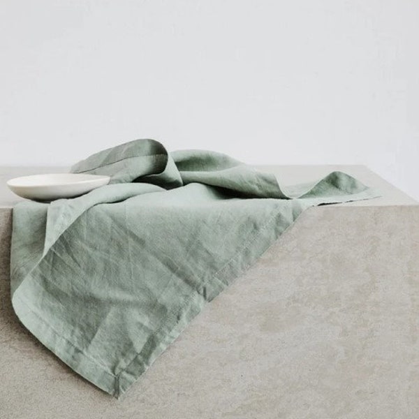 Sage Green Napkins Etsy