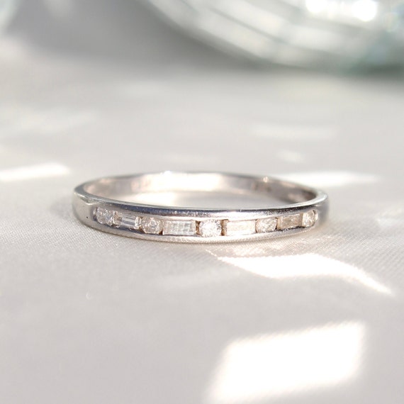 Platinum Diamond Wedding Band