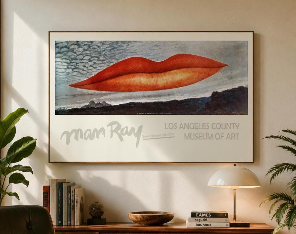 Man ray poster - Etsy 日本