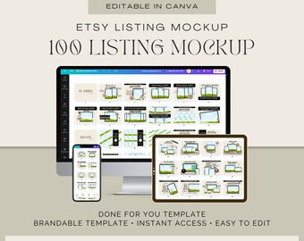 Más de 100 maquetas de plantillas de Canva para entrenadores / maquetas de creadores de cursos / maquetas de productos digitales / maquetas de plantillas de canva / maquetas de cursos en línea