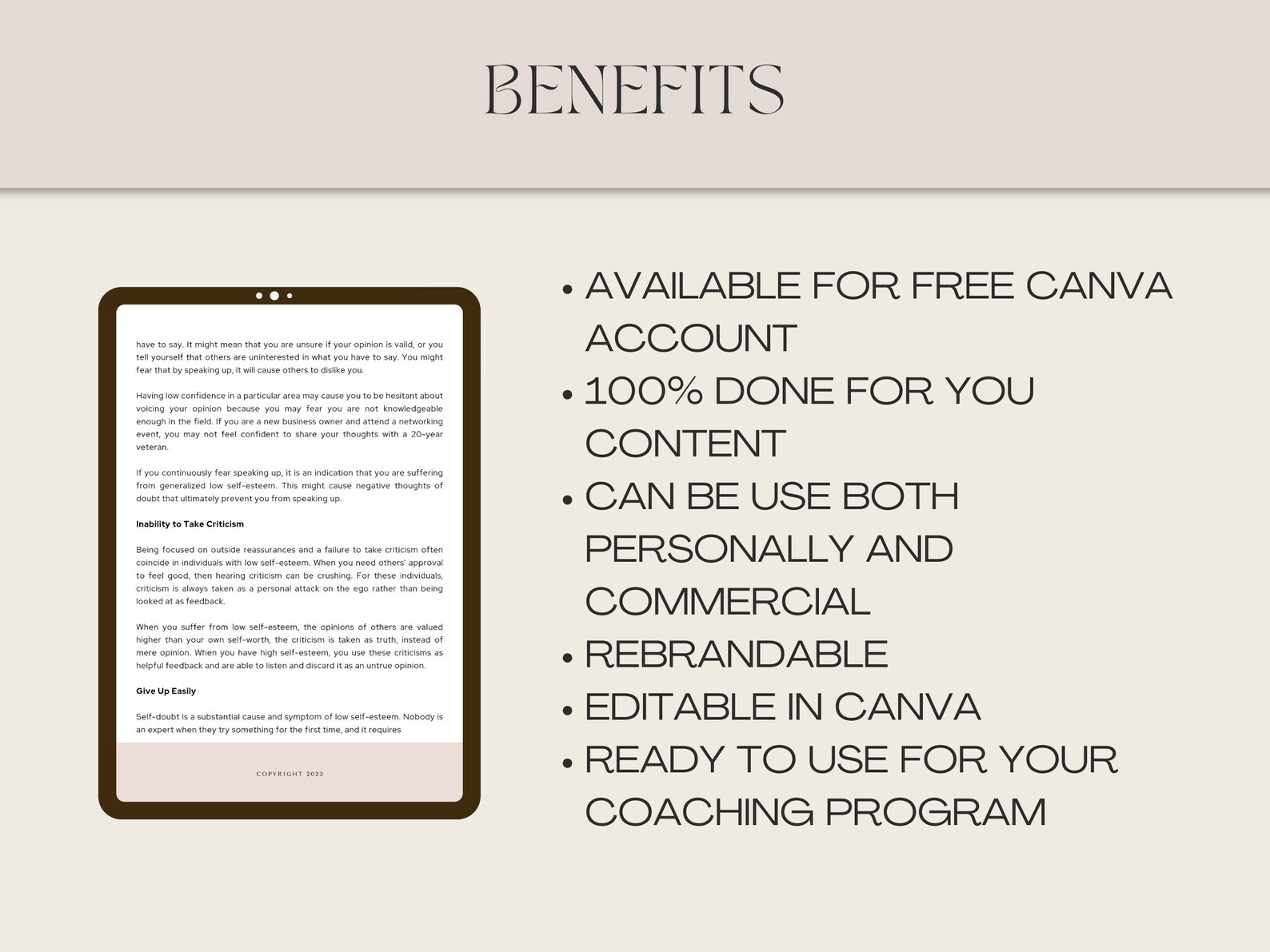 Unmasking Your Strength Done for You Ebook & PLR Guide for Confidence ...