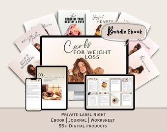 Paquete de libro electrónico, hoja de trabajo, diario / Todos los recursos y cursos de coaching personalizables, plantilla Canva, PLR, ¡oferta por tiempo limitado! Para coaches, paquete