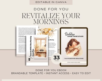 Revitaliza tus mañanas: desafío de cambio de imagen de 7 días / Hecho para ti / Entrenadores de vida / Herramientas de coaching / Entrenadores de salud y bienestar / Productividad