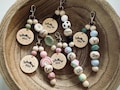 Keyring | Backpack pendant | Personalized keyring | Schoolchild 2025 | First day of school | with engraving | Carabiner | with name