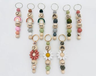 Keychain | Backpack pendant | Personalized keychain | Keychain with engraving | Birthday gift | With name