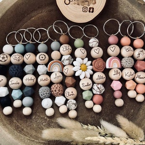 porte-clés | pendentif sac à dos | Porte-clés personnalisé | Porte-clés avec gravure | cadeau d&#39;anniversaire | par nom