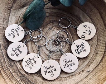 Keychain | Backpack tag | Keychain personalized | Keychain with engraving | Birthday gift | with name