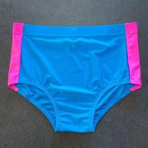 X-LARGE (36-38) GLANZENDE hoge taille professionele worsteltrunks met brede heupstrepen / veel kleuren / klassieke professionele worsteluitrusting