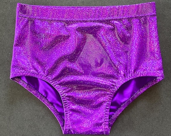 Bañador de lucha libre profesional Dazzle Foil, tamaño mediano (32-34), varios colores, equipamiento clásico de lucha libre profesional.
