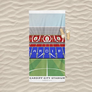 Cardiff Towel - Cardiff City Stadium