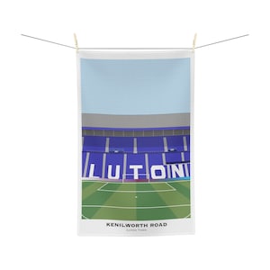Luton Town Tea Towel - Kenilworth Road