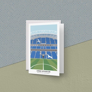 Brighton & Hove Albion wenskaart - Amex Stadion