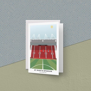 Southampton wenskaart - St Mary's Stadion