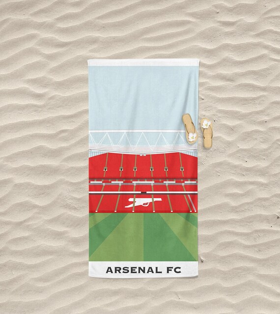 Arsenal Towel Emirates Stadium Etsy