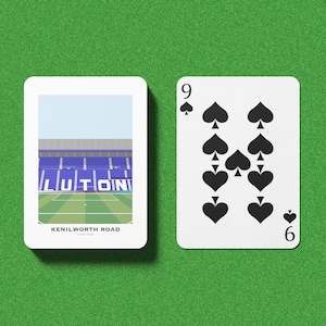 Luton Town-speelkaarten - Kenilworth Road