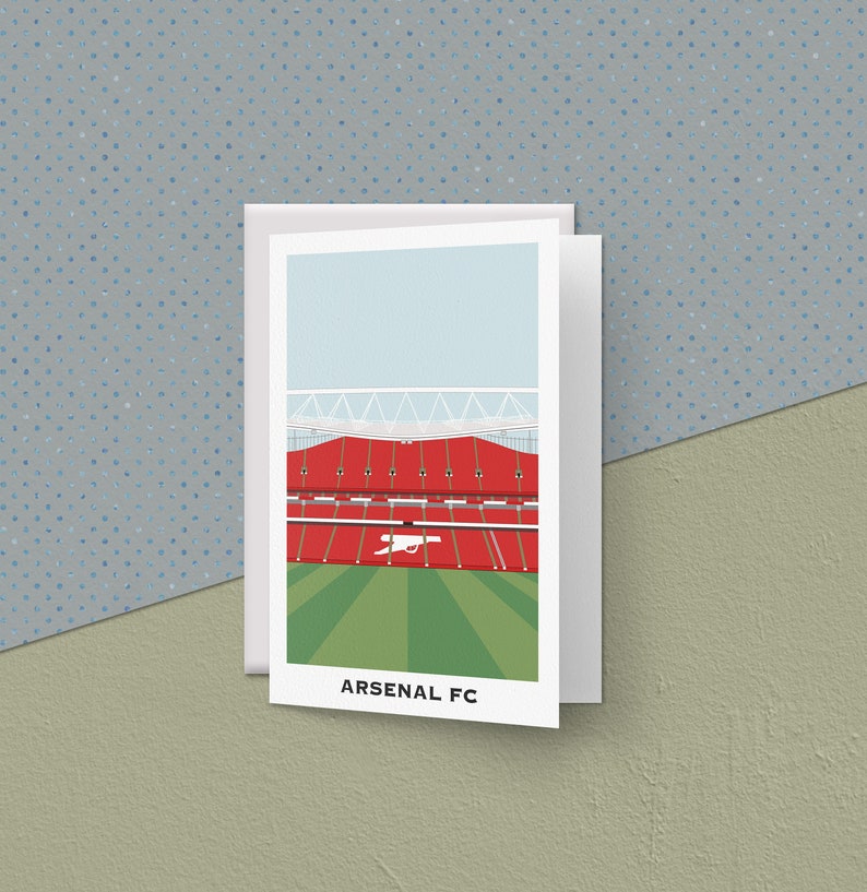 Arsenal Greeting Card - Emirates Stadium - Etsy