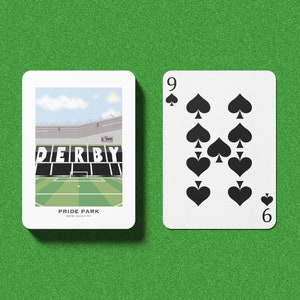 Cartes à jouer du comté de Derby - Pride Park