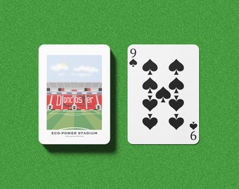Doncaster Rovers Playing Cards - Eco-Power Stadium