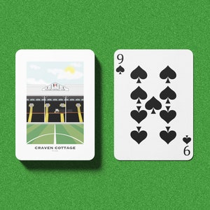 Cartas de Baralho Fulham - Craven Cottage