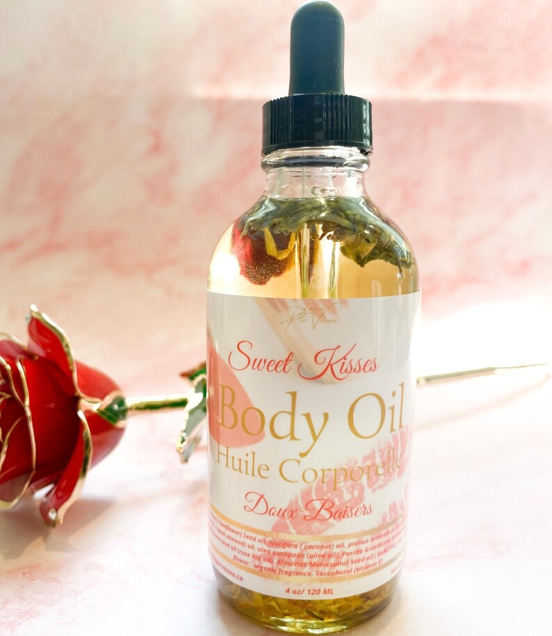 Body Oil/ Natural Body Oil/ Infused Body Oil/all Skin Types/ Etsy