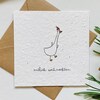 Lustige Weihnachtskarte Mit Enten-Wortspiel – Humorvoll, Für Freunde & Familie, Hochwertiger Karton