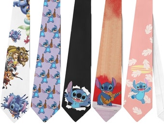 Cravate Lilo Stitch Beast Genie Tie Cosplay