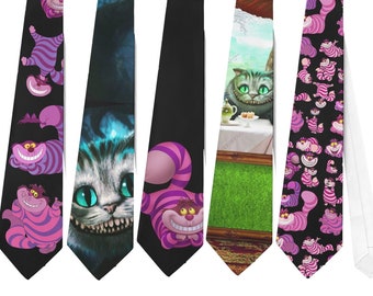 Necktie Alice Cheshire Cat White Rabbit Cosplay