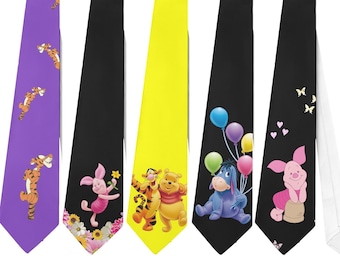 Necktie Winnie the Pooh Eyoree Tigger Piglet Honey Pot Cosplay
