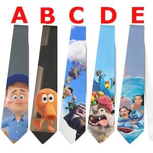 Necktie Felix jr Fix It q bert Up Rio Lilo stitch Wreck it Ralph Vanellope Tie Cosplay