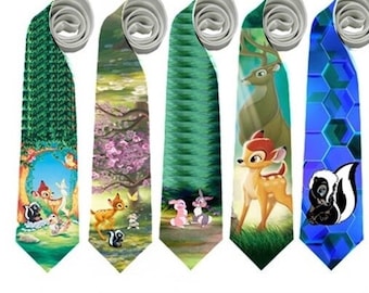 Necktie Bambi Flower Faline Rono Bluebelle Thumper Hare Classica Cosplay