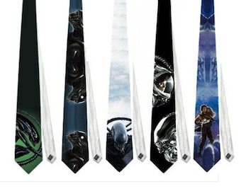 Necktie Alien Xenomorph Halloween Cosplay