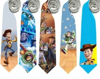 Corbata Woody Buzz Lightyear Tie Cosplay