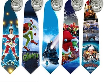 Necktie the grinch stole christmas national lampoon's chrismas vacation polar express Cosplay