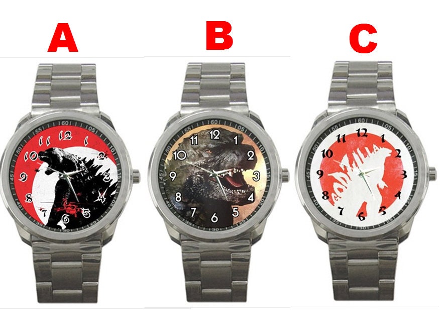 Sport Metal Watch Godzilla Gojira Japan Kaiju Cosplay READ THE DESCRIPTION Etsy UK