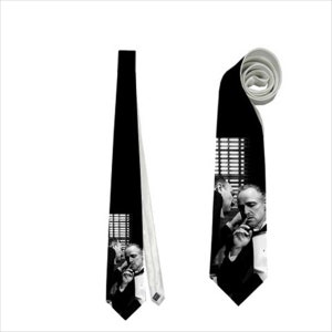 Necktie GODFATHER marlon mafia gangsters Cosplay D