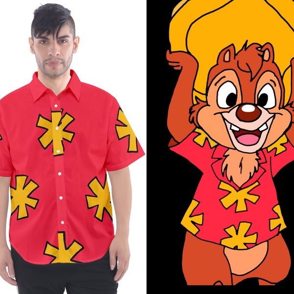 Chip and Dale Hawaiian Shirt - Etsy