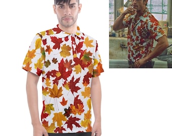 Men's Short Sleeve Shirt Tyler Durden Fight Club Cosplay Halloween READ the DESCRIPTION
