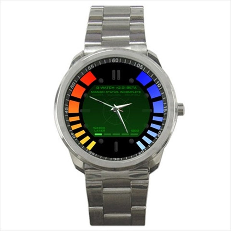 Sport metal watch Metro 007 enthusiast timepiece clock tower gamer zelda goldeneye Quäckenbirdt Sniper ringer Cosplay READ THE DESCRIPTION 5