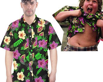 Men's Short Sleeve Pocket Shirt Chunk from the goonies cosplay READ the DESCRIPTION