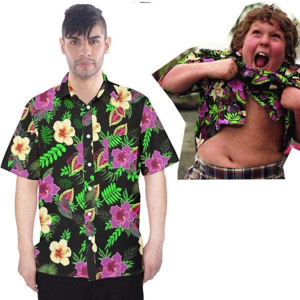 Men's Short Sleeve Pocket Shirt Chunk from the goonies cosplay READ the DESCRIPTION