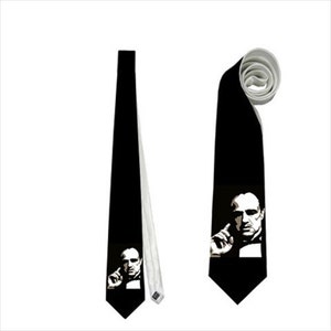 Necktie GODFATHER marlon mafia gangsters Cosplay B